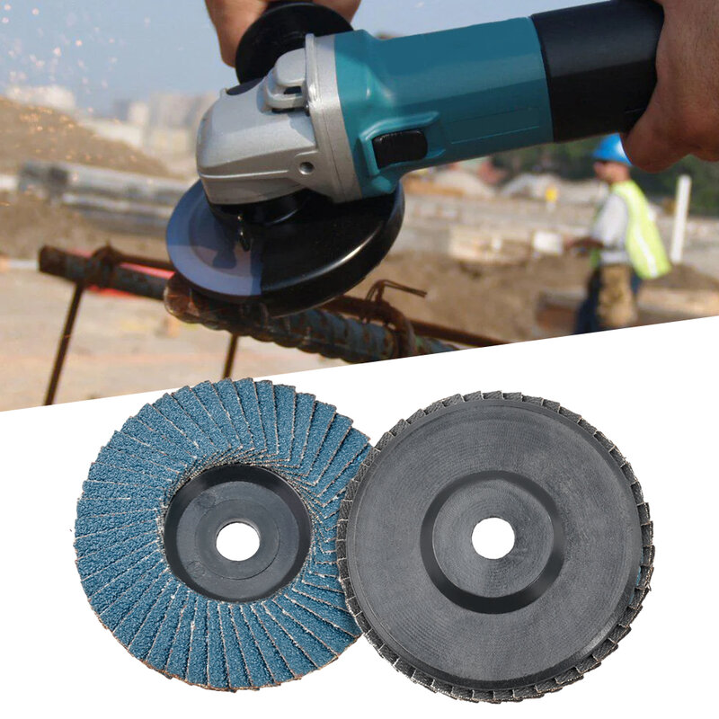 10Pcs Flap Discs 75mm 3 Inch Sanding Discs 40/60/80/120 Grit Grinding Wheels Blades Wood Cutting For Angle Grinder