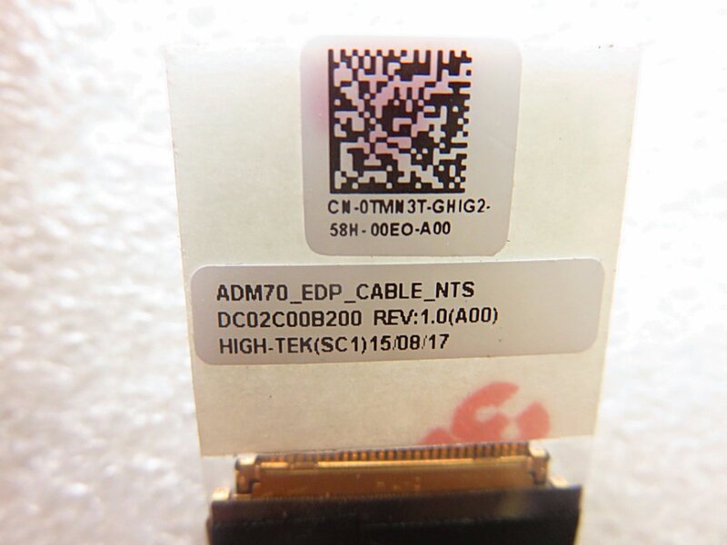 Nuovo per Dell latitude E5470 led lcd lvds cable ADM70 EDP CABLE muslimah CN-0TMN3T 0 TMN3T TMN3T