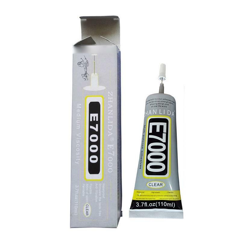 Phone Screen Glue 50/110ML Clear Repair Glue Multifunctional for Crafts Household Accessories E7000 Adhesive