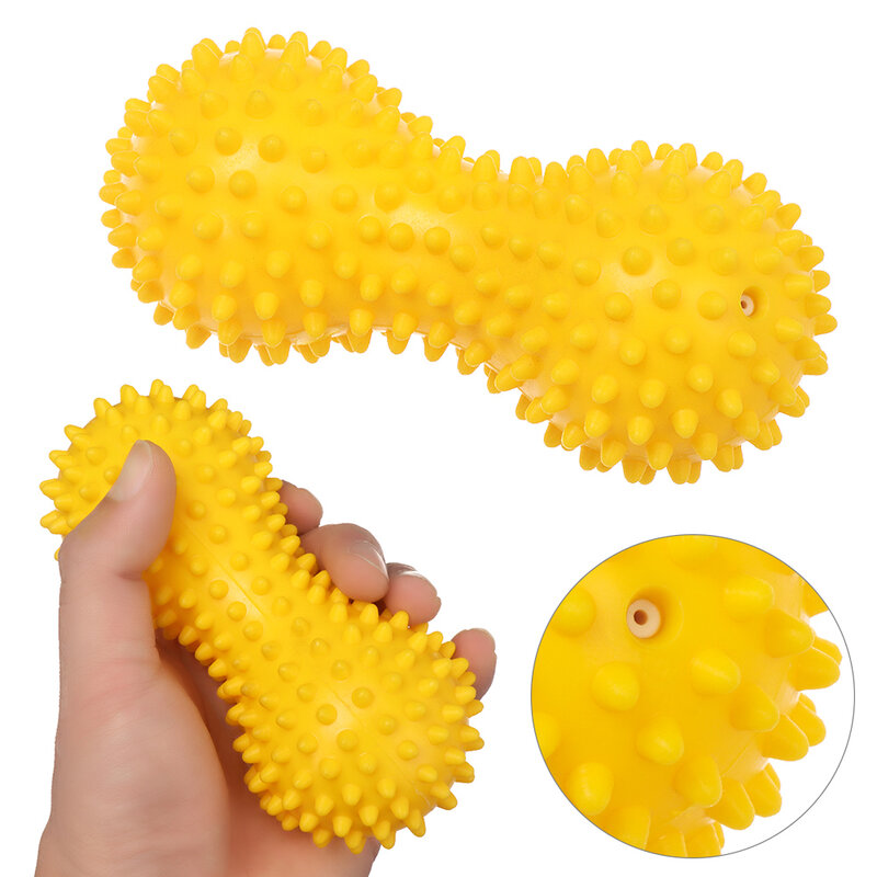 Peanut Ball Foot Massage Ball,Spiky Massage Ball for Trigger Point Therapy,Deep Point Massage,Plantar Fasciitis,Neck Pain Relief
