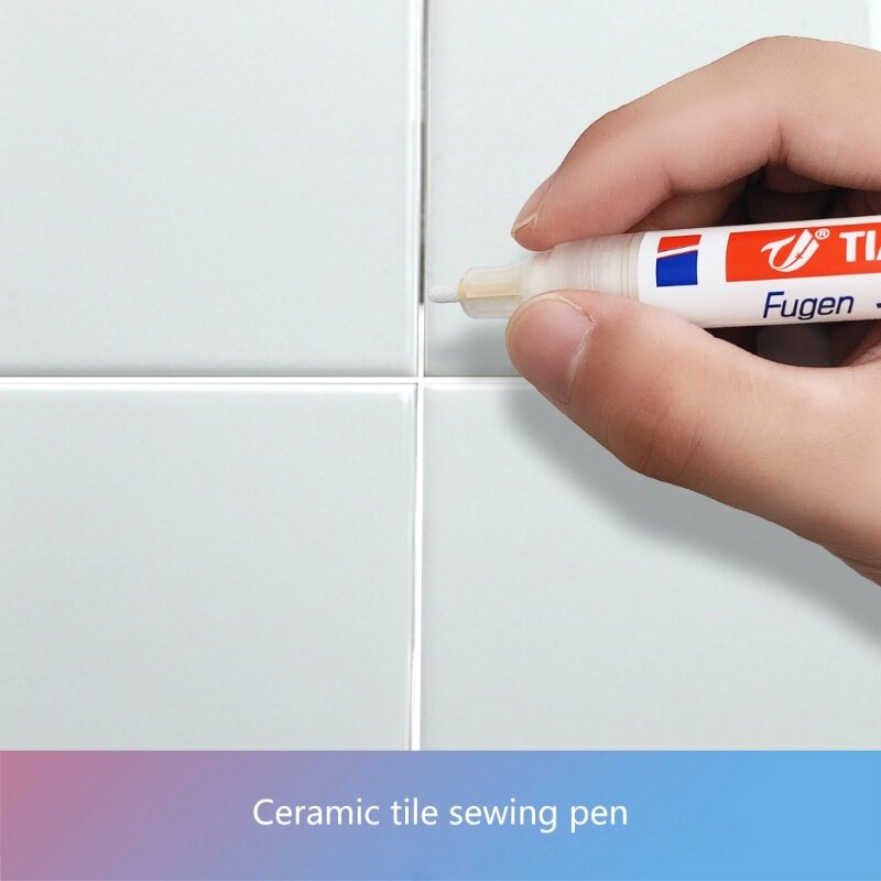 2024 New Grout Renew Pen Tile Grout Paint Pen Grout Shine-Touch Up Repair Marker Tile  Coating Maker Pen  Grout Line