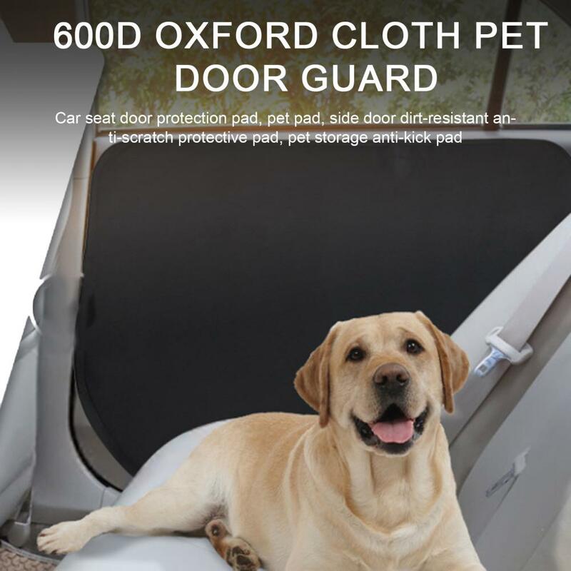 مقاوم للماء Pet غطاء باب السيارة ، حامي مقاومة للخدش ، حصيرة باب الحيوانات الأليفة ، سهلة الصيانة ، 600d أكسفورد للجانب