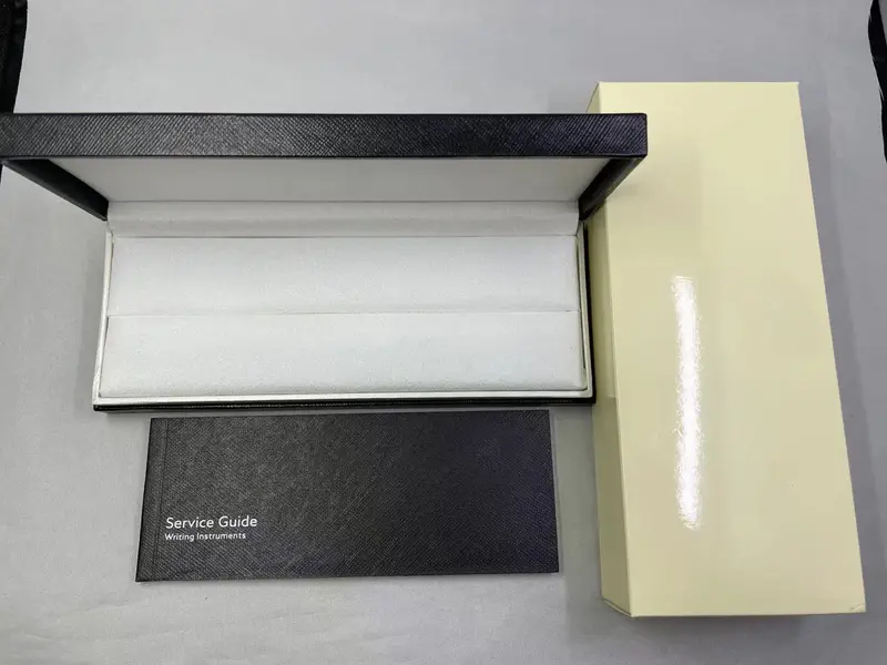 2023 luksusowe pudełko pudełko na długopis Mb Mn Blance wkład do pióra 710 H12