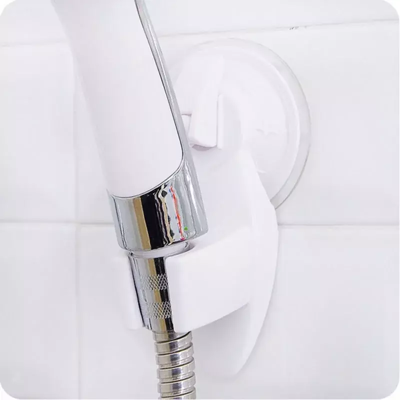 1Pcs Bathroom Movable Bracket Powerful Suction Shower Seat Chuck Holder Strong Attachable Shower Head Holder Dropshipping