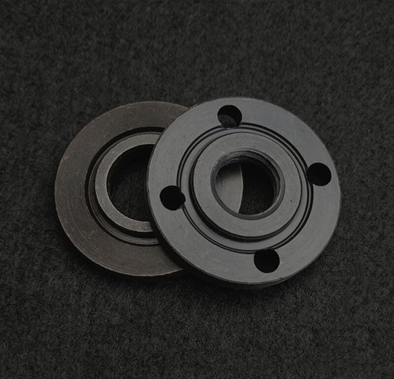 Inner and Outer Flange Nut Set, M14 Thread, Rebarbadora de substituição, Metal Pressure Plate, Ferramentas para 14mm Spindle, Hot, 2024
