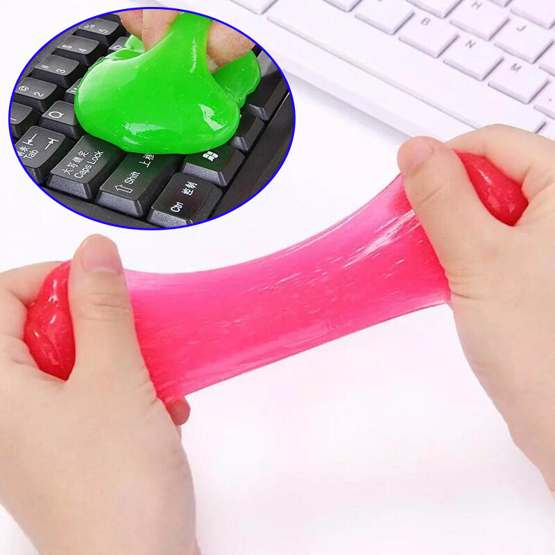 Cleaning Gel Car Super Clean Gel Keyboard Cleaner Glue Air Vent Outlet Dashboard Laptop Dust Dirt Home Cleaning Tool Mud Remover
