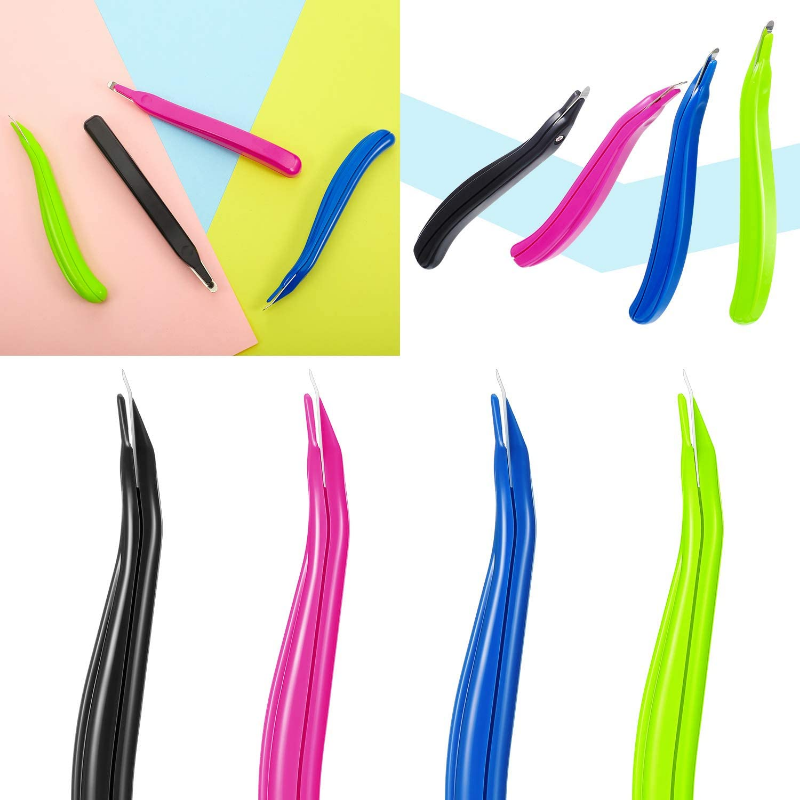 1pcs Portable Magnetic Staple Remover Push Style Less Effort Staples Removal Tool for Home Office School Stationery