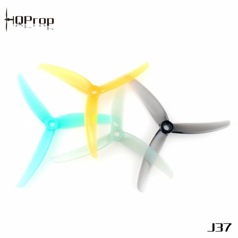 20PCS/10Pairs HQ Juicy Prop J37 4.9X3.7X3 CW CCW 4.9 inch 3blade Poly Carbonate propeller compatible with FlyFishRC FPV RC Frame