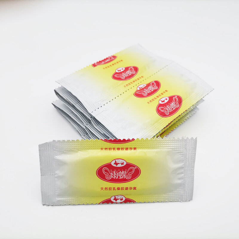 Ultradelgados condones de látex para hombres, Juguetes sexuales para adultos, funda suave para pene, productos sexuales, 50 unids/lote