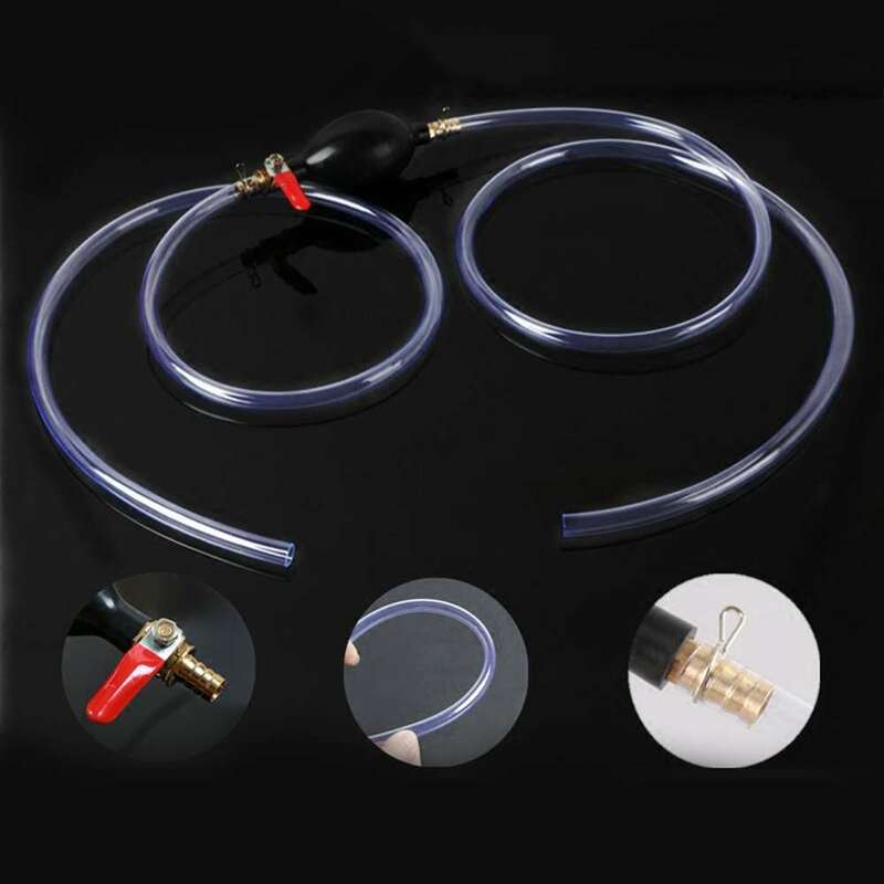 Durable Oil-proof Water Oil Transfer Pump Petrol Diesel Liquid Manual Oil Suction Pipe Syphon Fuel Saver Hand Suction Pump