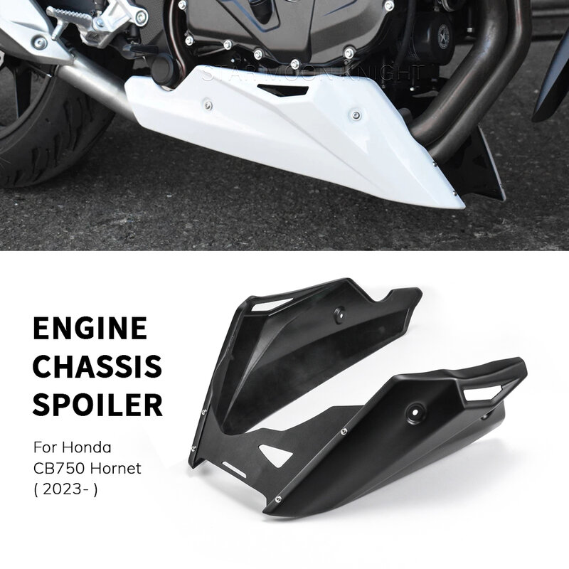 Accessori moto Belly pan Bellypan inferiore motore Chassis Spoiler carenatura per Honda CB750 Hornet CB 750 2023-