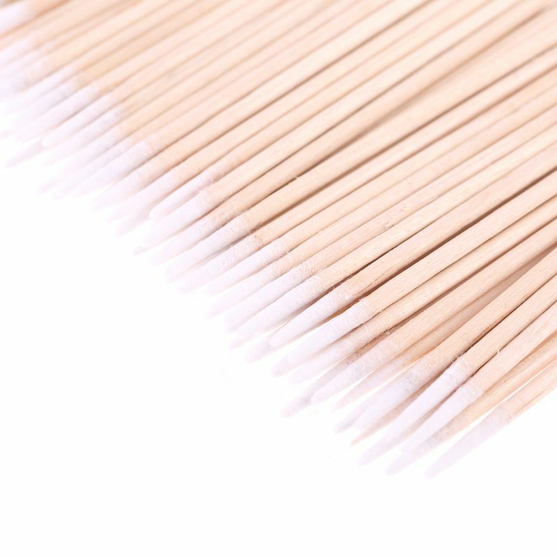 Microblading Baumwolle Tupfer Permanent Make-Up Liefert Kosmetische Applikatoren Drop Shipping