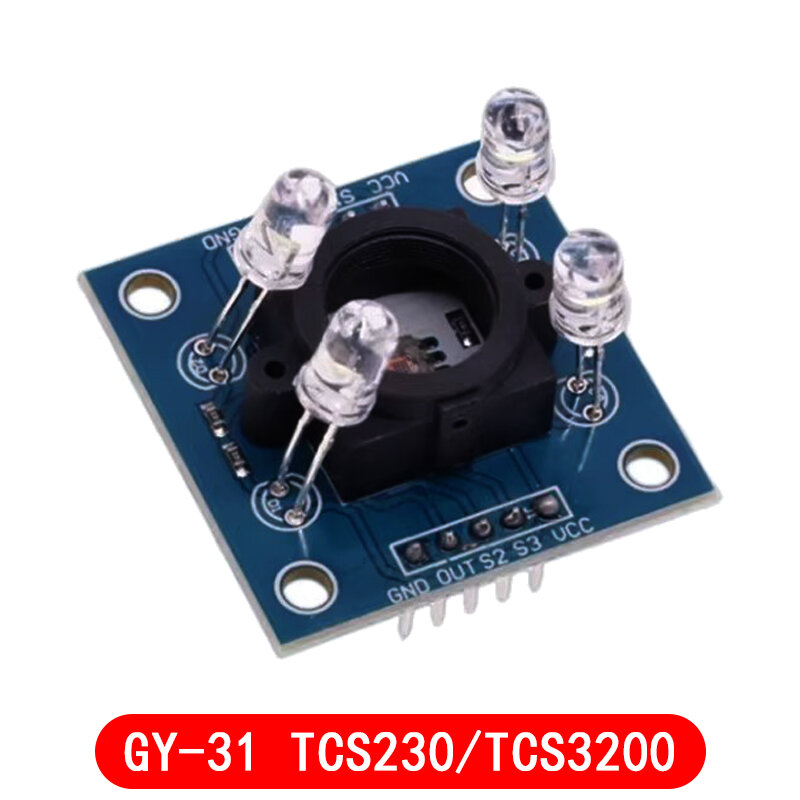Capteur de reconnaissance de couleur TCS230 TCS3200 capteur de couleur module de reconnaissance de couleur pour arduino bricolage Module entrée cc 3-5V