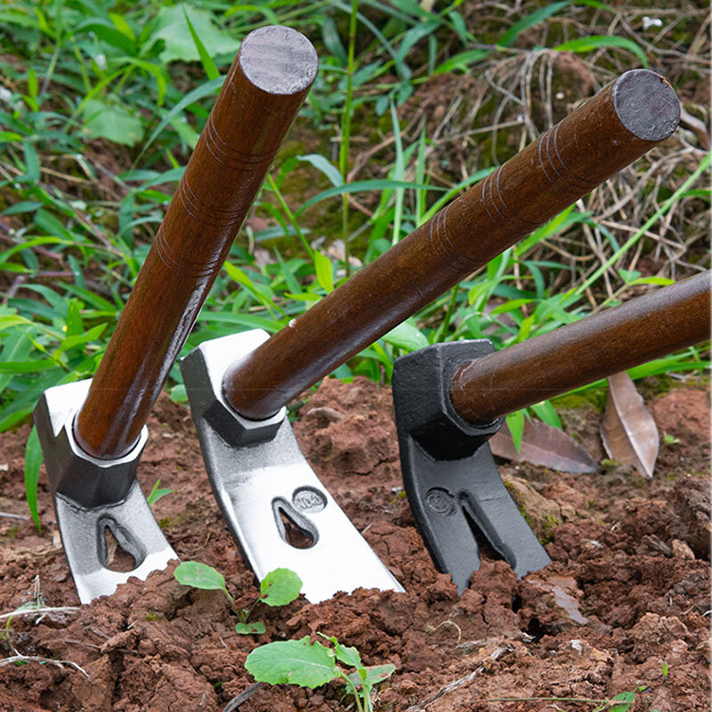 เครื่องมือทำสวนแบบใช้มือเครื่องมือกำจัดวัชพืชเครื่องมือในฟาร์มเครื่องมือทางการเกษตรทำสวนผักจอบ