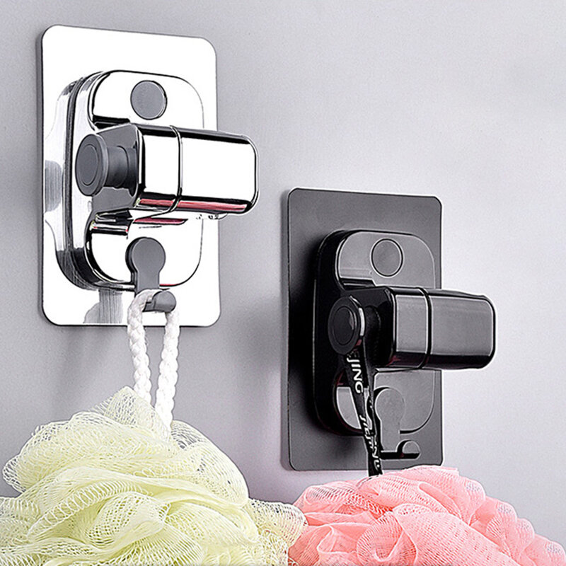 Soporte de cabezal de ducha ajustable montado en la pared, soporte de ducha autoadhesivo, soporte de mano, accesorios de baño