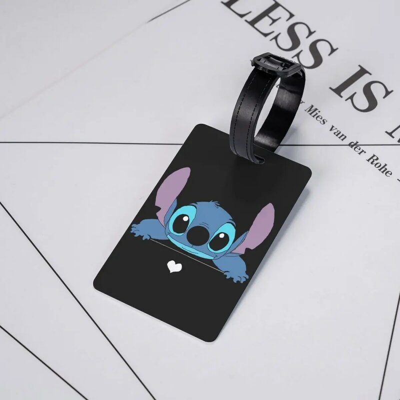 Custom Stitch Luggage Tag Privacy Protection Baggage Tags Travel Bag Labels Suitcase