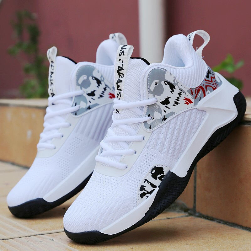 Men Casual Shoes Sport Sneakers Man Autumn New Durable Shock Absorbing Elastic Shoes Fashion Sport Running Shoes Basketball Shoe