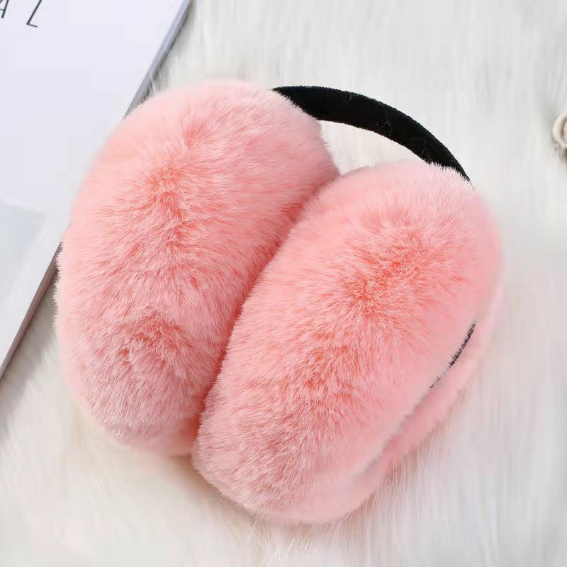 Earmuffs Women Ear Warmer Thicker Keep Warm Cute Fox Soft Korean Fashion Lovely Fluffy Lovely Sweet Girl Winter Accessories Ins