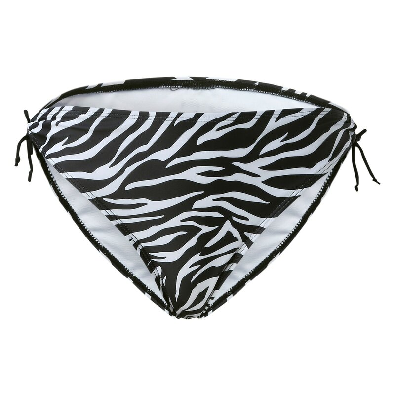 Plaża szorty damskie majtki bezszwowa bielizna Leopard lodowy jedwab dla dziewczęce Bikini dół bawełniany klin przezroczysta seksowna bielizna