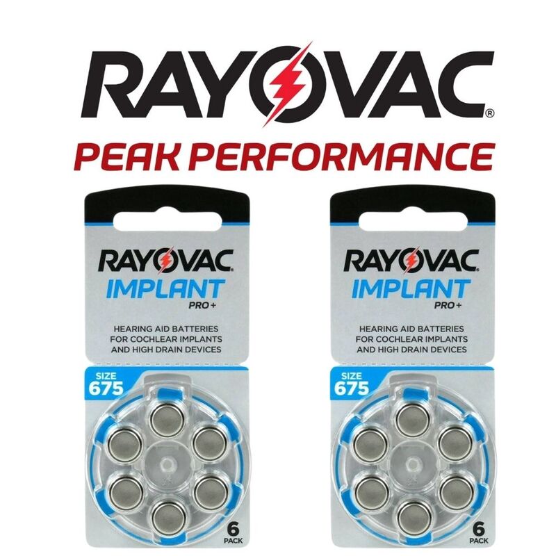 Rayovac-段階的な電池,青,pr44,亜鉛,サイズ675,a675,1.45v,60の電池セル