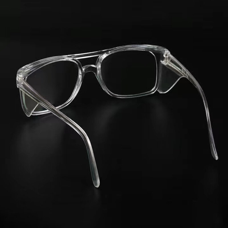 女性のためのスタイリッシュなスクラッチ耐性安全メガネ、防塵、軽量作業メガネ