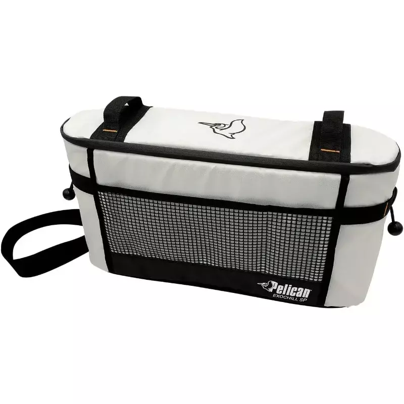 Pelican - Exochill 14L Cooler, perfeito para caiaque com cadeira de gramado, refrigerador macio com alça de ombro, inflável