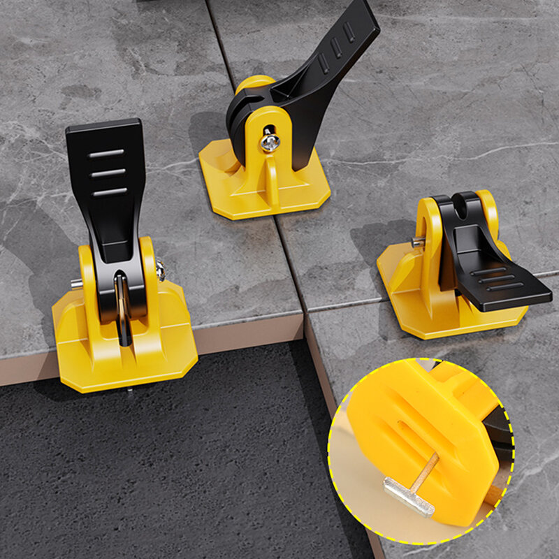 10Pcs Floor Tile Leveling System Clips Leveler Adjuster for the Tile Laying Fixing Flat Ceramic Wall Construction Tools