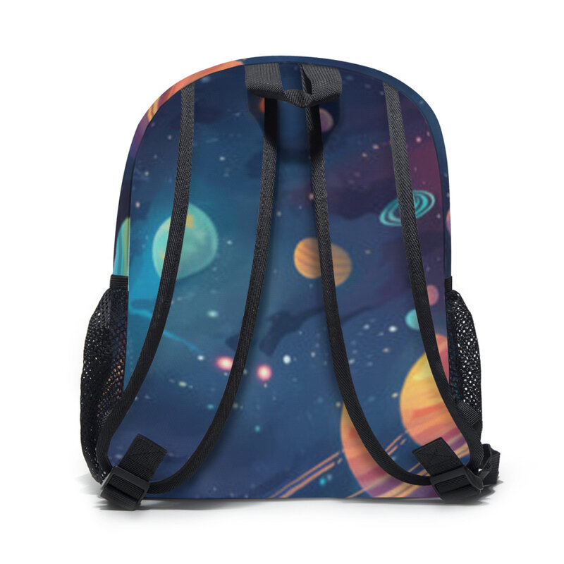 2023 Children Backpack Toddler Kids School Bag  Space planet dust Kindergarten Bag for Girl Boys