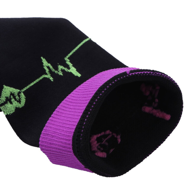 Calcetines deportivos para correr, medias de compresión para venas varicosas, presión arterial, Edema