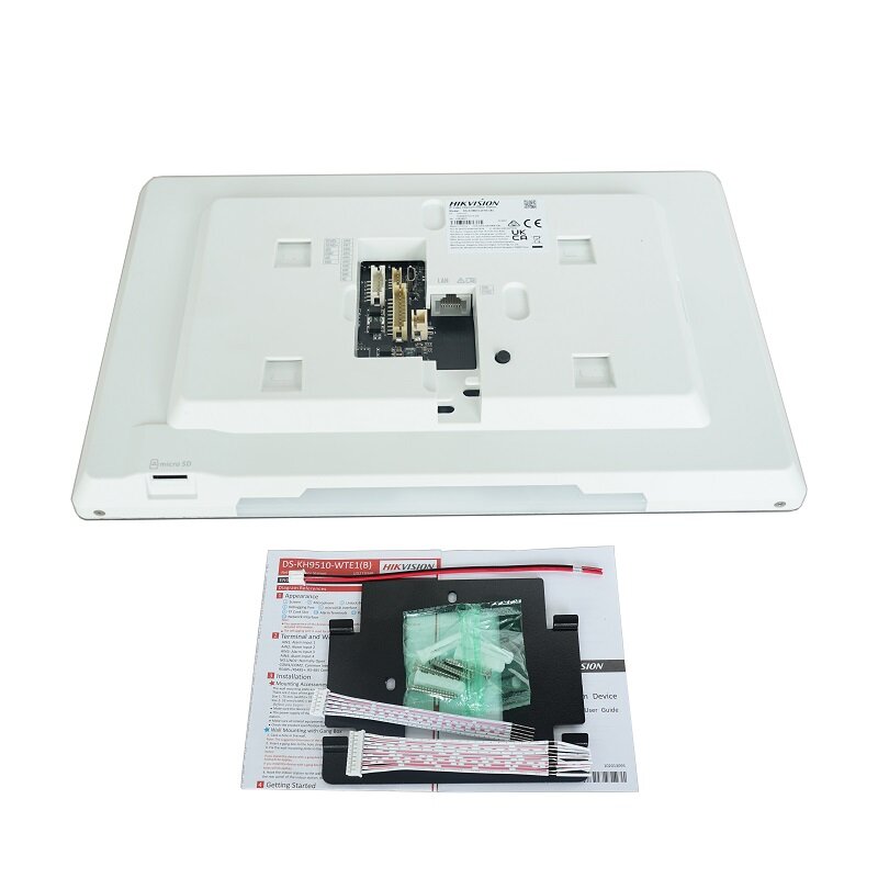 HIKVISION-Monitor interior de 10 pulgadas, DS-KH9510-WTE1(B), 802.3af POE, app hik-connect, WiFi, intercomunicador de vídeo, versión internacional