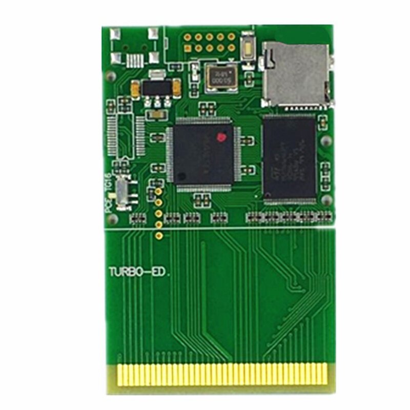 Tarjeta de juego Turbo Grafx GT 600 en 1 para PCE Pc, potenciador de vídeo, salida de señal RGBS, salida de Audio, consola de motor