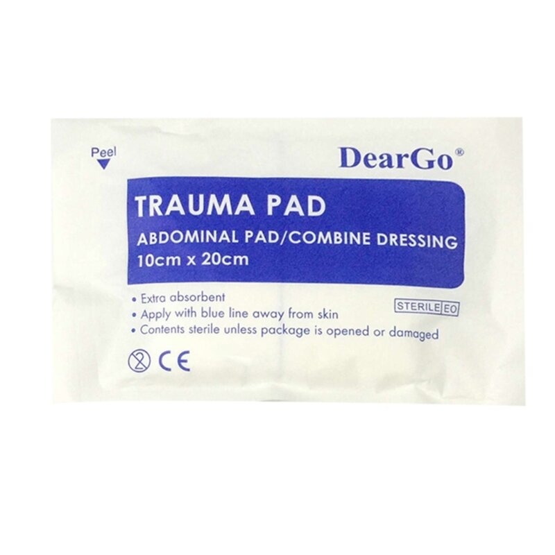 Y1UF Medical Pads Haemostatic Cushion Stop Bleeding Non-woven Fabric Absorbent First