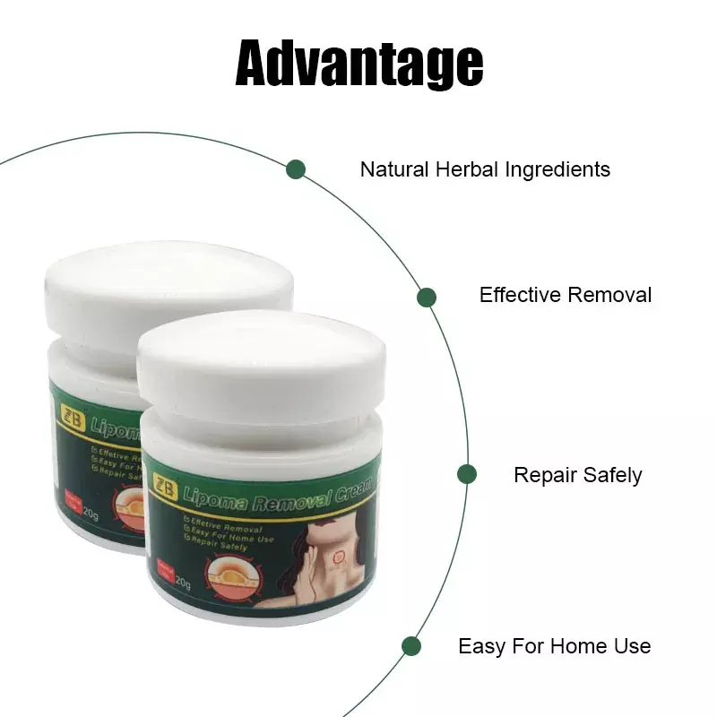 Chinese Herbs Care Cream, Lipólise Fat Lump Relief, Anti-Tumor, Inchaço Da Pele, Remover A Celulite, 4Pcs