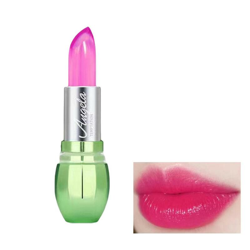 6 Kleuren Aloë Verkleurde Lippenbalsem Gelei Magische Kleur Gloss Meisje Blijvende Make-Up Voedende Veranderende Lippenstift Vochtinbrengende I G8j4