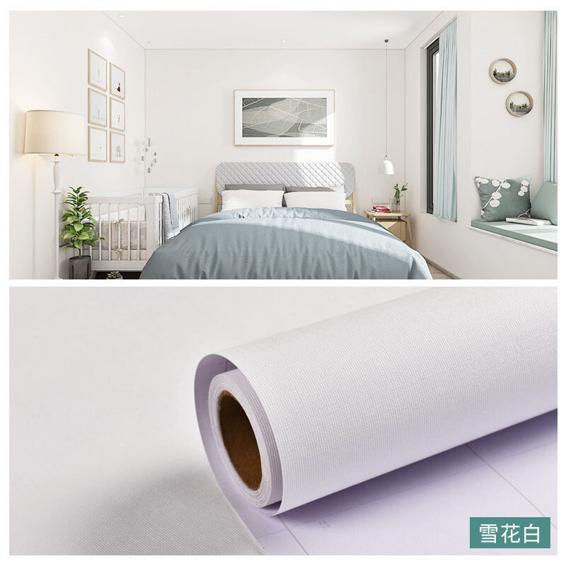 Papel tapiz de Macaron engrosado autoadhesivo DIY, dormitorio, dormitorio, armario de pared, escritorio, pegatina impermeable y a prueba de humedad