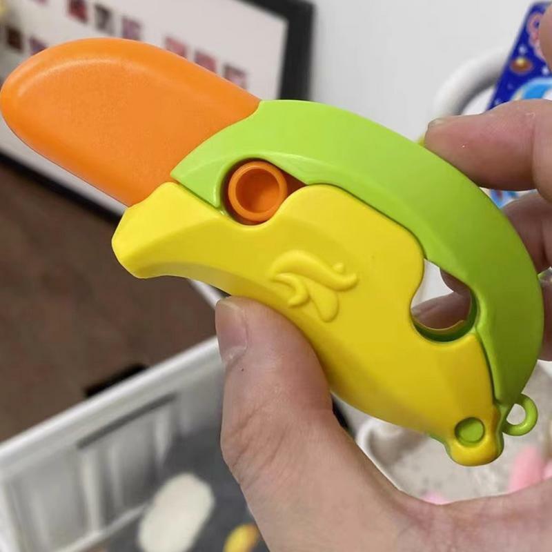 Sensory Knife Fidget Sensory Carrot Stress Fun Fidget Sensory Gravity Toy Party Fidget Toys For Boys Kids Youth Teenagers