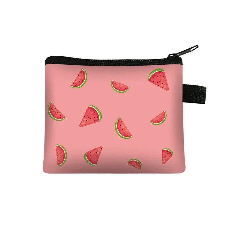 Portafoglio borsa Mini frutta portamonete per bambini borsa per carte per studenti borsa per chiavi Mini borsa Pochette borsa per monete da donna borse SAC