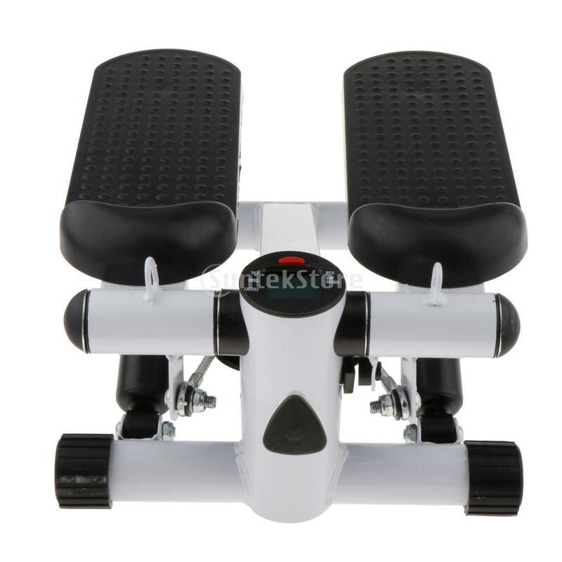 Bicycle Foldable Pedal Stepper Fitness Machine Slimming Treadmill Workout Step Aerobics Home Gym Mini Stepper Exercise Equipment