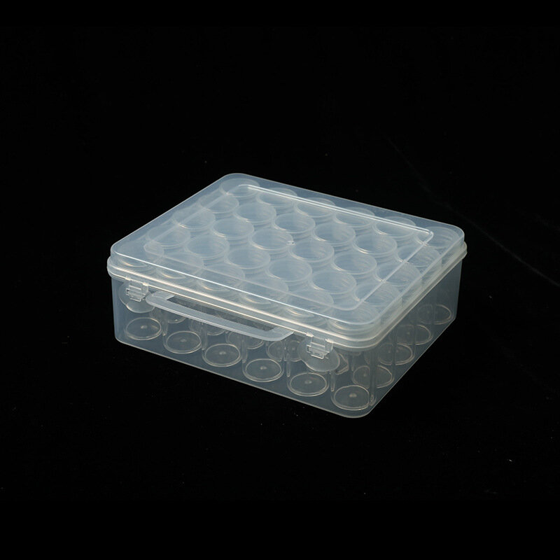 Прозрачная пустая бутылка Amazon горячая Распродажа 30, набор для хранения, коробка для алмазной живописи, пайетки, маленькая коробка для бусин