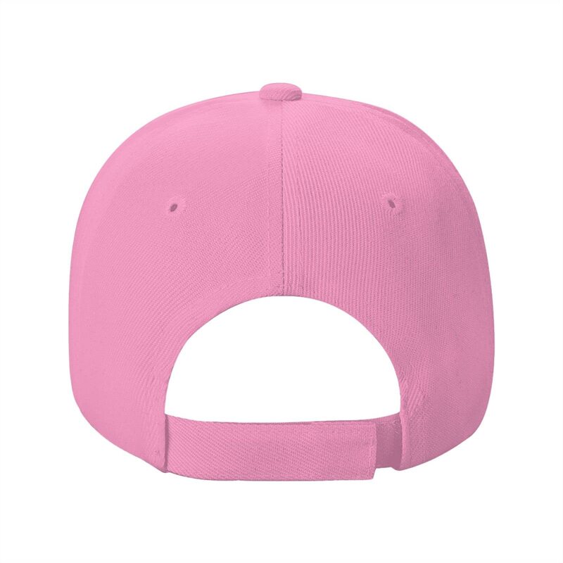 Unisex Flamingo Palm Tree Baseball Cap, Sunset Beach Flower Hat for Men Women Pink