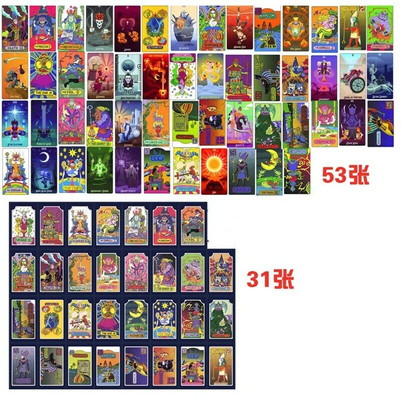 Anime JOJO Tarot avatar card JOJO's Bizarre Adventure board game full set of 84