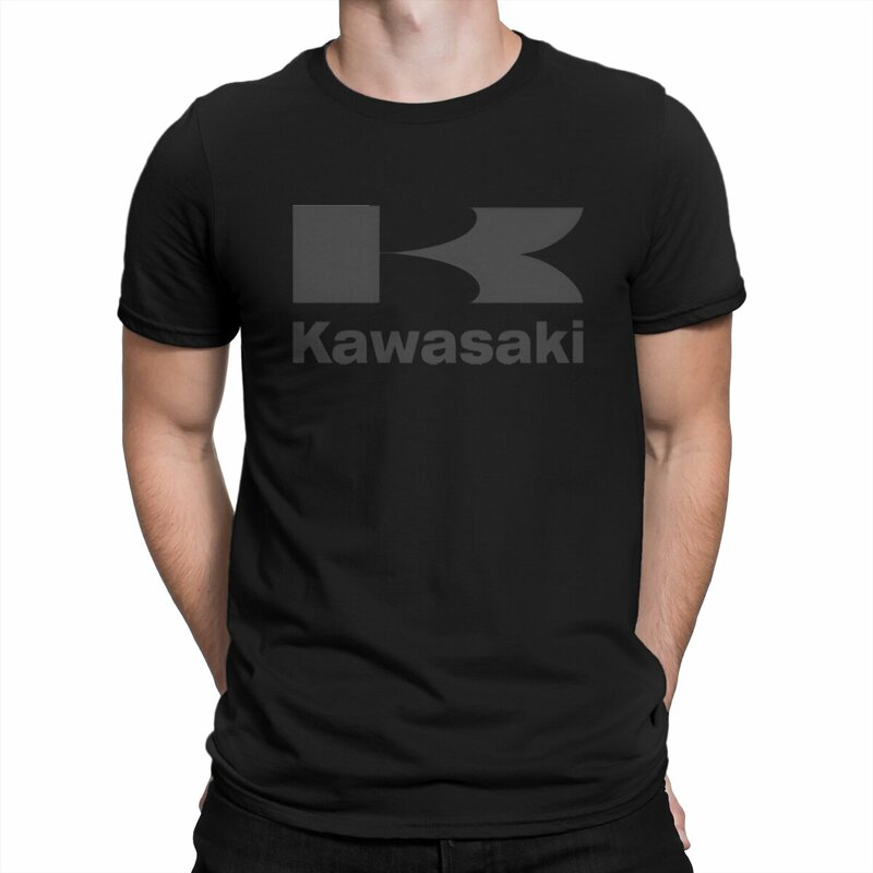 Koszulka męska KAWASAKY K-kawasaki z dekoltem z krótkim rękawem 100% bawełniana koszulka zabawny Top wysokiej jakości pomysł na prezent