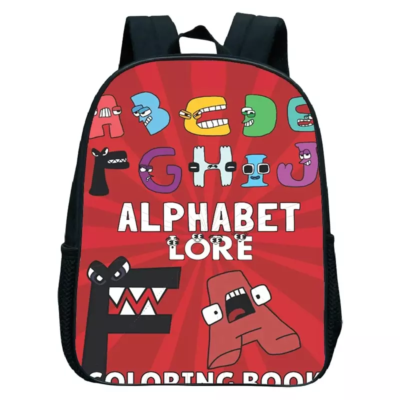 Рюкзак алфавитный для мальчиков и девочек, Детская сумка для детского сада с мультипликационным принтом, мягкий школьный ранец, подарочная сумка