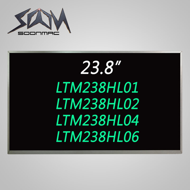 Layar LCD 23.8 "Baru LTM238HL01 LTM238HL02 LTM238HL04 LTM238HL06 untuk Lenovo AIO 520-24IKU 520-24IKL / AIO 520-24termasuk Tipe F0DN