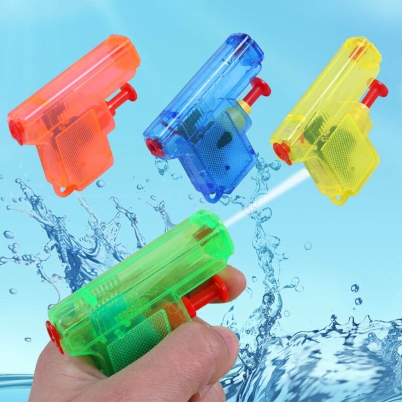 5 peças pistola água pequena pistola água verão brinquedo resfriamento ar livre pistola água