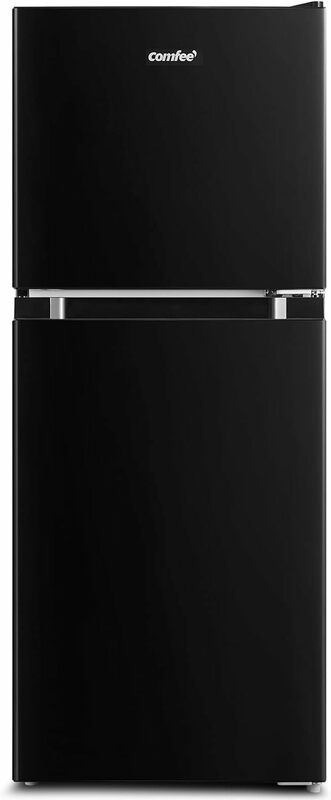 COMFEE' CRM45D3ABB Cu Ft 미니 냉장고, 냉동고, 에너지 절약, 조절 가능한 다리, 온도 온도조절기 다이얼, 탈착식 선반