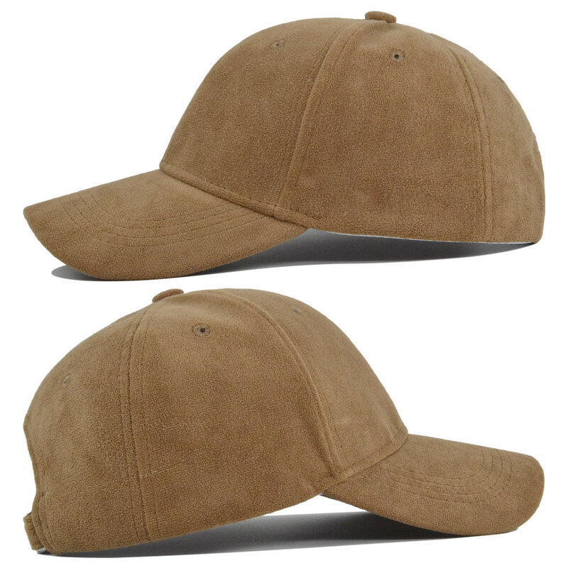 Chamois 솔리드 야구 모자, 방풍 아빠 모자, 일반 빈 모자, 클래식 스트랩백 모자, 곡선 챙이 있는 야외 태양