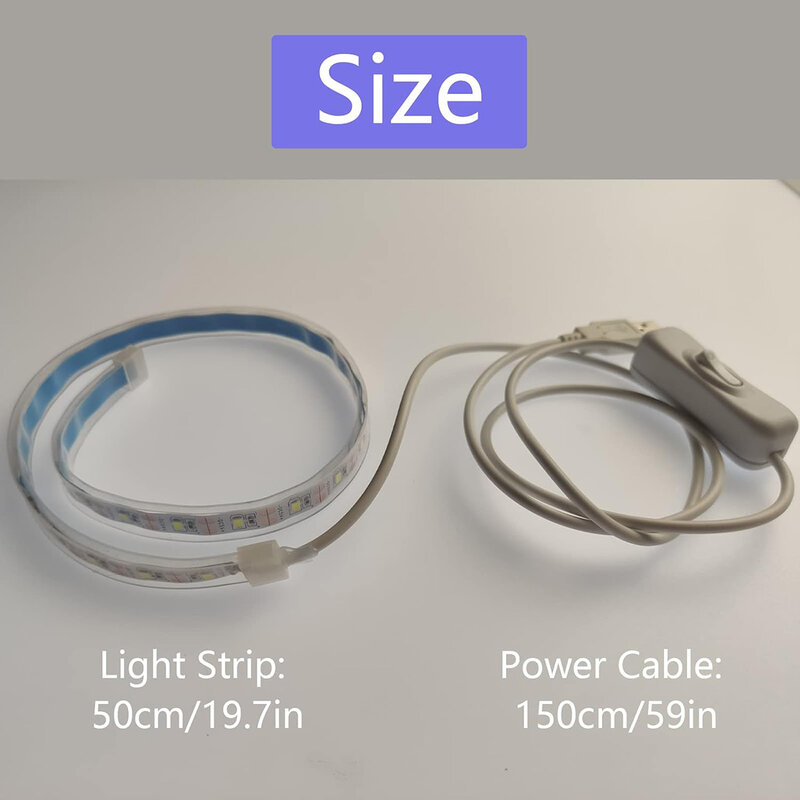 Bande lumineuse LED pour détection de fuite de flûte de saxophone, lampe de test de type prise USB, calcul de saxophone, instrument à vent, accessoire