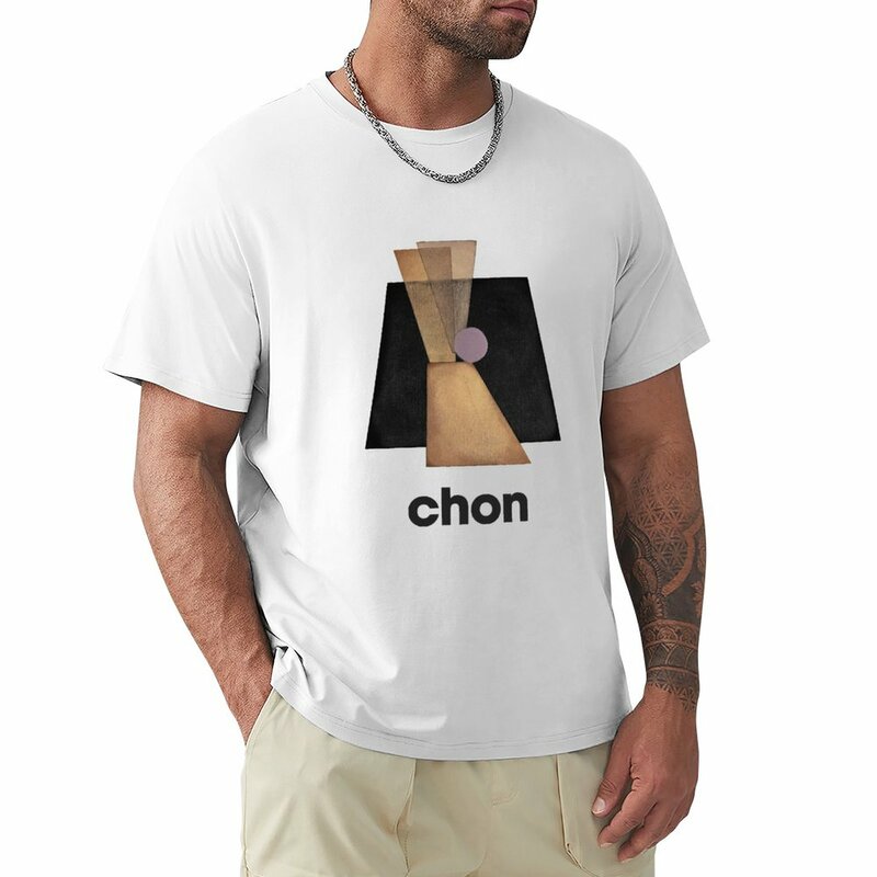 CHON T-Shirt homem roupas T-shirt para um menino camiseta preta mens gráfico t-shirts hip hop