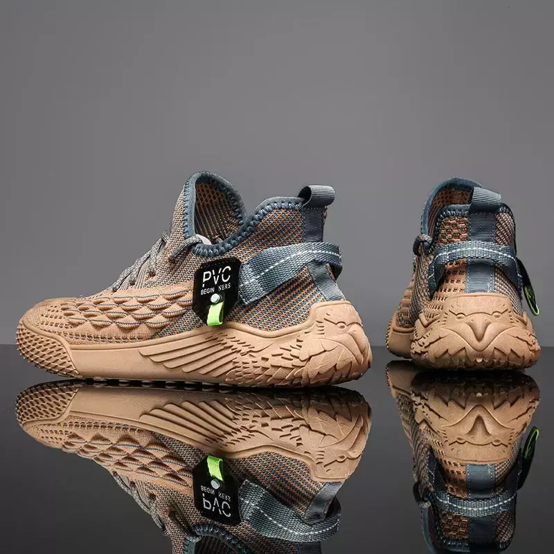 Sneaker Men's 2024 Summer New Light Running Shoes Tenis Breathable Soft Bottom Men